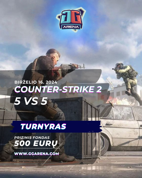 Counter-Strike 2 - GG ARENA TOURNAMENT: KLAIPEDA VS KAUNAS!