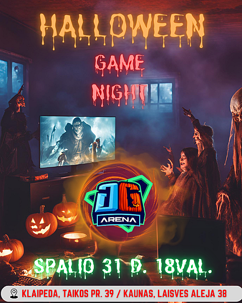 Halloween Game night